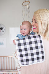Copper Pearl 3-Pack Rosie Burp Cloths Set