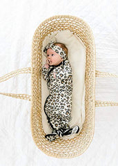 Copper Pearl Baby Stretchy Soft Knit Headband Zara, 0.10 gram