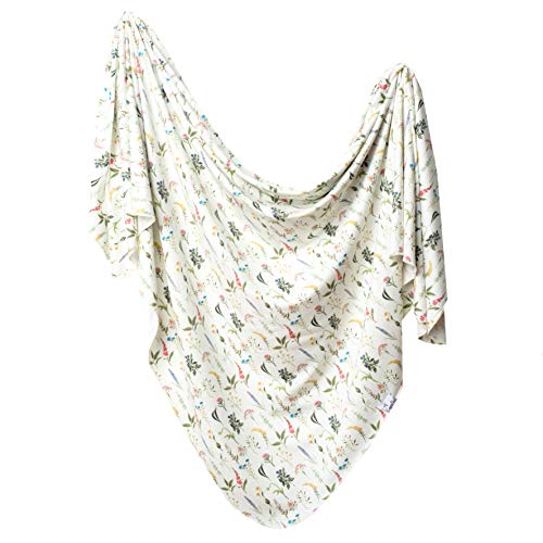 Copper Pearl Large Premium Knit Baby Swaddle Receiving Blanket"Aspen" by Copper Pearl