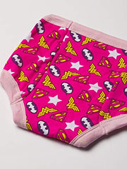 DC Comics 3PK, 7PK and 10PK Potty Training Pants with Superman, Batman, Wonder Woman and More with Stickers Sizes 2T, 3T, and 4T