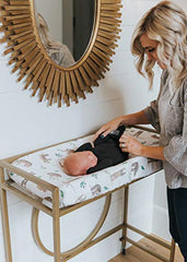 Copper Pearl Premium Knit Diaper Changing Pad Cover"Noah"