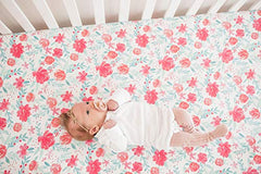 Copper Pearl Premium Fitted Knit Crib Sheet/Toddler Sheet"June"