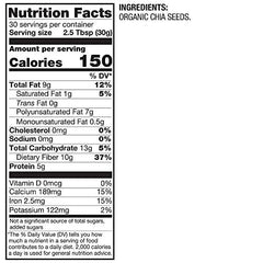 Better Body Black Chia Seed 900 g