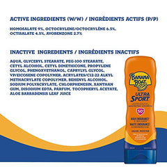 Banana Boat Ultra Sport Sunscreen Lotion, New FORMULA, Spf 50+, 240 mL