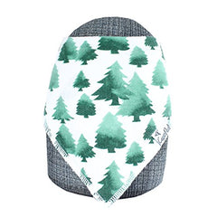 Copper Pearl 4-Pack Bandana Bibs, Woodland Set