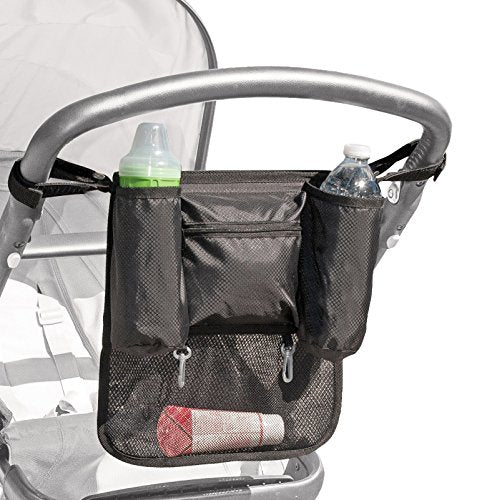 Jolly Jumper Stroller Bag Organizer, Black, One Size