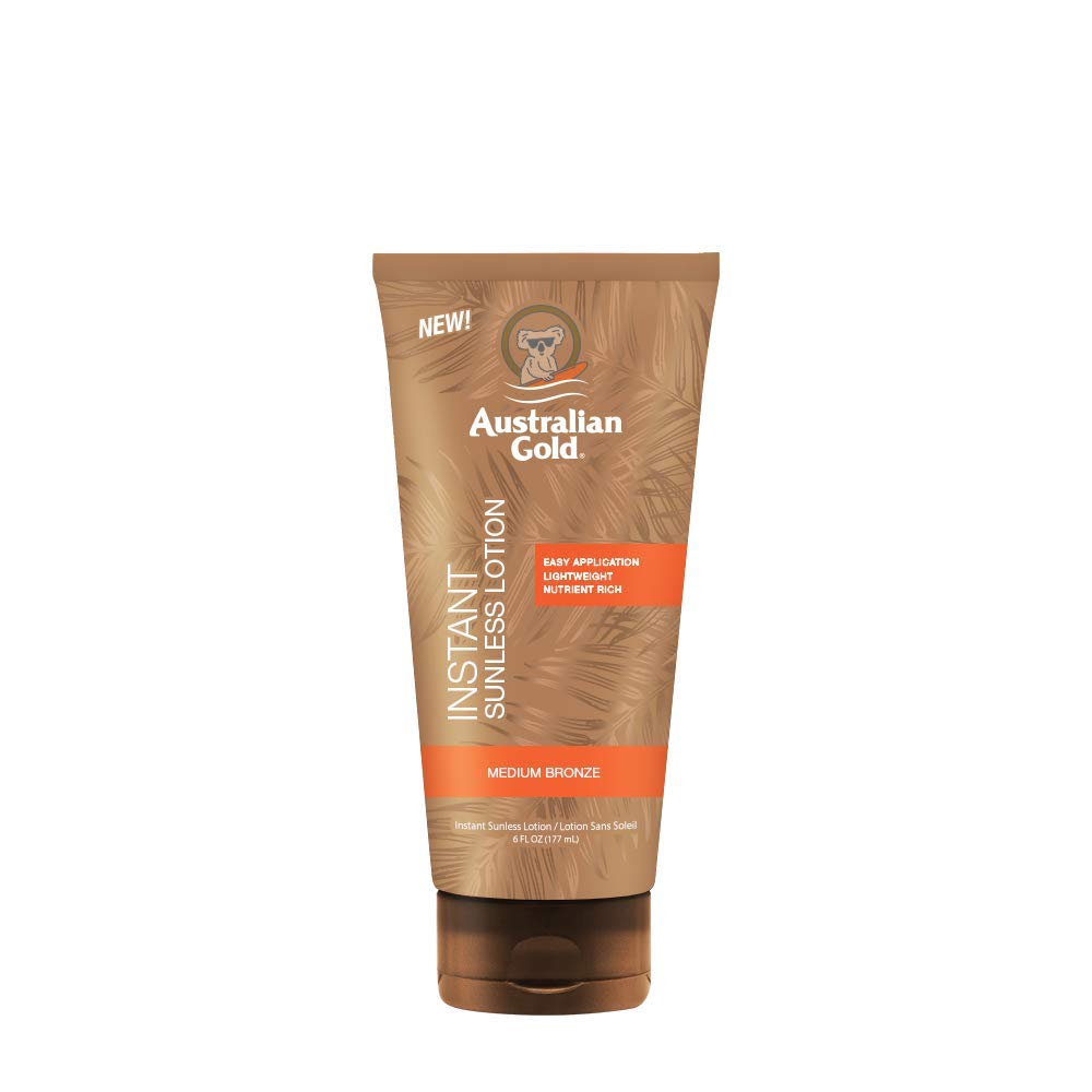Australian Gold Sunless Lotion, Instant, 6 Ounce, Packaging may vary