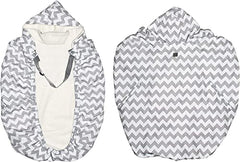 Jolly Jumper Snuggle Cover - Grey Chevron