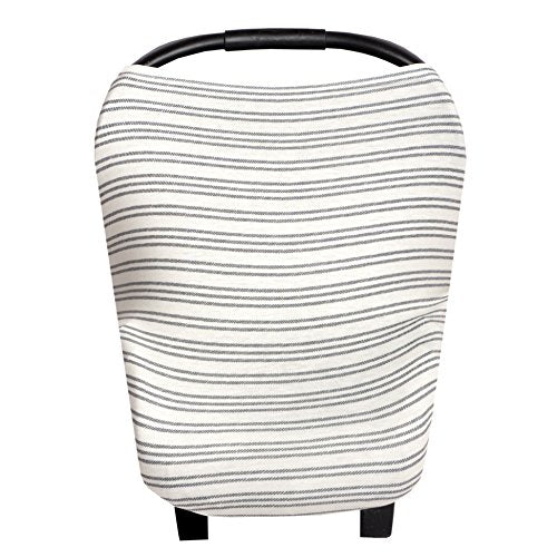 Copper Pearl Baby Car Seat Cover Canopy and Nursing Cover Multi-Use Stretchy 5 in 1 Gift Midtown, 4.8 Ounces