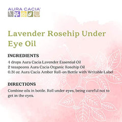 Aura Cacia Organic Rosehip Skin Care Oil, GC-MS Tested For Purity, 30ml