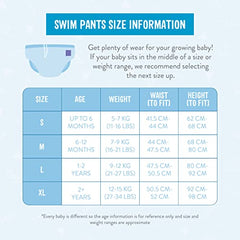 Bambino Mio, reusable swim diaper, crab cove, large (1-2 years)