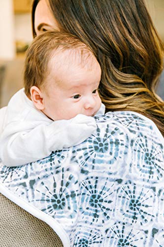 Copper Pearl Baby Burp Cloth Large 21''x10'' Size Premium Absorbent Triple Layer 3 Pack Gift Set "Galaxy" by Copper Pearl
