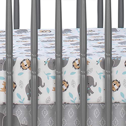 Bedtime Originals Jungle Fun Fitted Crib Sheet