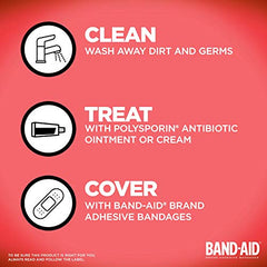 Band-Aid Brand Flexible Fabric Adhesive Bandages, Flexible Protection & Care of Minor Cuts & Scrapes, Quilt-Aid Pad for Painful Wounds, Dark Brown Skin Tone (BR65), Assorted Sizes, 30 ct