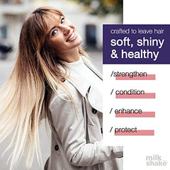 milk_shake Silver Shine Whipped Cream No-Rinse Creamy Conditioning Foam, 6.8 Fl Oz