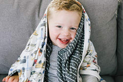 Copper Pearl Large Premium Knit Baby 3 Layer Stretchy Quilt Blanket Floral Diesel, 10.6 ounces, 0.60 gram (X002BA97T3)