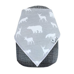 Copper Pearl 4-Pack Bandana Bibs, Woodland Set