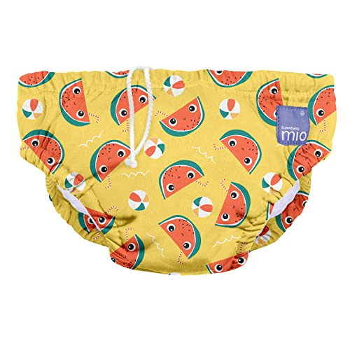 Bambino Mio, reusable swim diaper, mellow melon, small (<6 months)