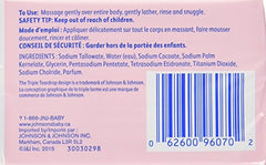 Johnson's Baby Soap Bar, Baby Soap, Mild and Moisturizing, 1 Bar