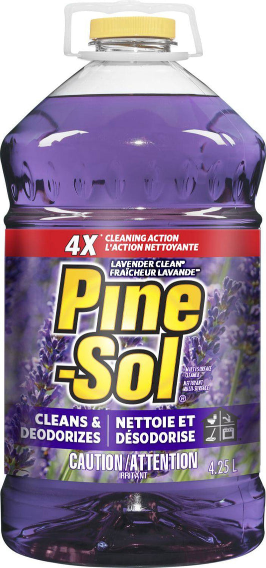 Pine-Sol Multi-Surface Cleaner, Lavender Clean, 4.25 L - Zecoya