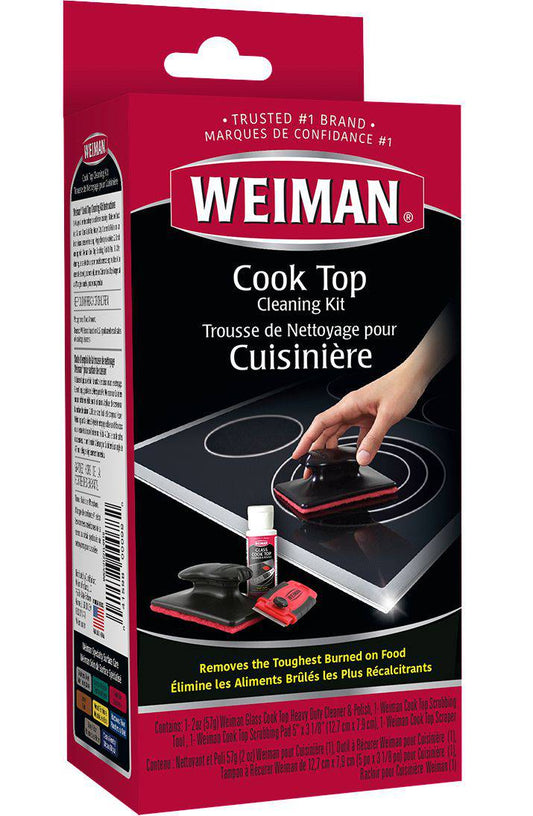 Weiman Glass Cook Top Cleaning Kit - Zecoya