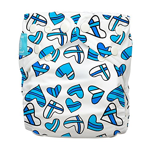 Charlie Banana Diaper and 2 Inserts Grab Pack, The William, One Size