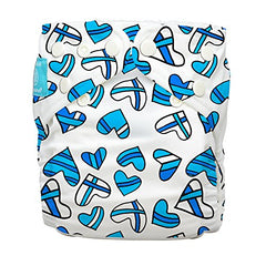 Charlie Banana Diaper and 2 Inserts Grab Pack, The William, One Size