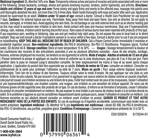 Icy Hot Advanced Pain Relieving Foam