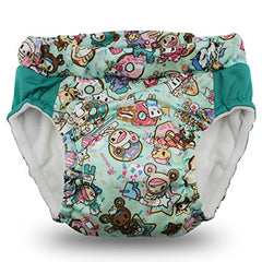 Kanga Care Lil Learnerz Training Pants, Large, TokiTreats & Peacock