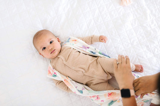 Copper Pearl Premium 3-Layer Knit Sleep Bag "Bloom" by - 6-12 Months