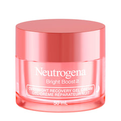 Neutrogena Bright Boost Overnight Recovery Gel Face Night Cream with Vitamin C for a Brighter, more Even Skin Tone, 50mL