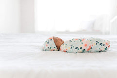 Copper Pearl Large Premium Knit Baby Swaddle Receiving Blanket Floral Leilani
