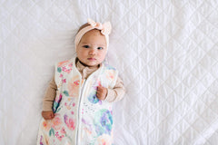 Copper Pearl Premium 3-Layer Knit Sleep Bag "Bloom" by - 6-12 Months