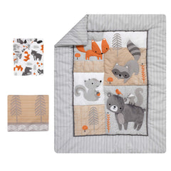 Bedtime Originals Acorn 3-Piece Crib Bedding Set
