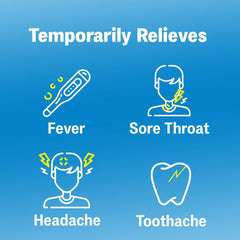 Children's Advil (100 ML, Fruit Flavour) Ibuprofen Suspension Temporary Fever Reducer