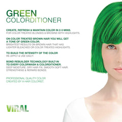 Celeb Luxury Intense Color Depositing Colorditioner Conditioner + Bondfix Bond Rebuilder, Vegan, Sustainably Sourced Plant-Based, Semi-Permanent, Viral and Gem Lites Colorditioners