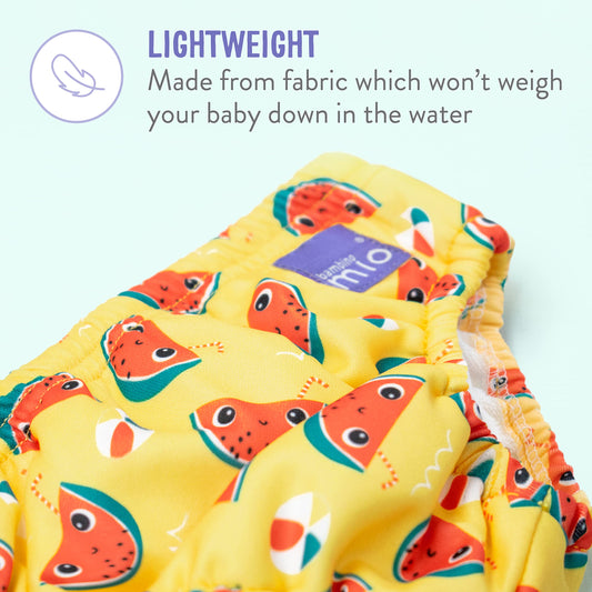 Bambino Mio, reusable swim diaper, crab cove, extra large (2 years+)